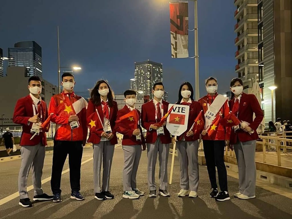 オリンピックベトナム選手団