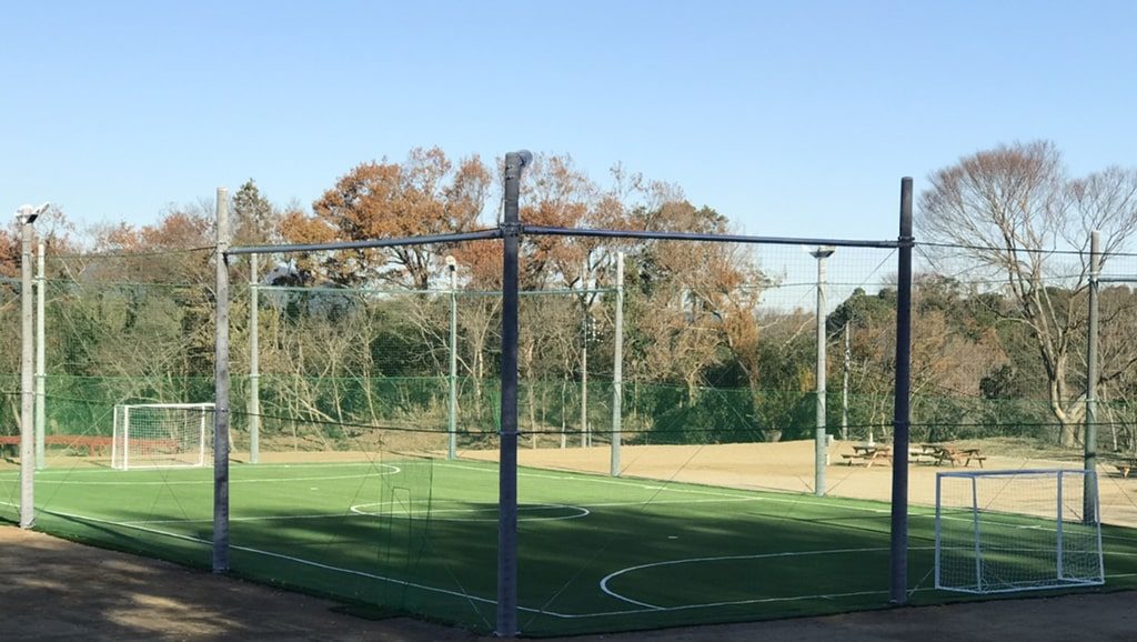 アクシスパートナーズ様のフットサルコート竣工画像